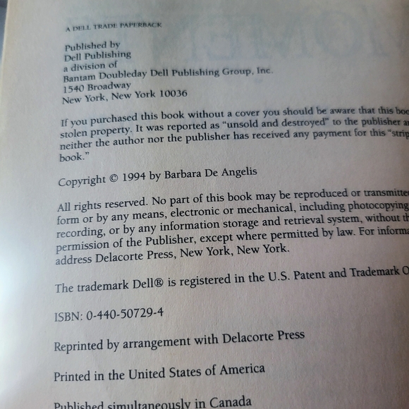 Real Moments Barbara De Angelis 1995 Edition - Picture 3 of 3